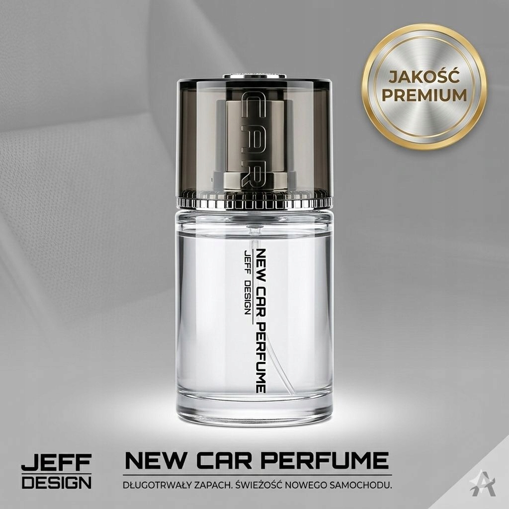 Zapach samochodowy Jeff Design NEW CAR Perfumy do auta 100ml