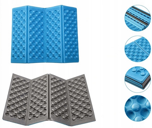 MATA PIANKOWA SKŁADANA KARIMATA DO SIEDZENIA TERMICZNA W GÓRY 2753 Długość (cm) 39