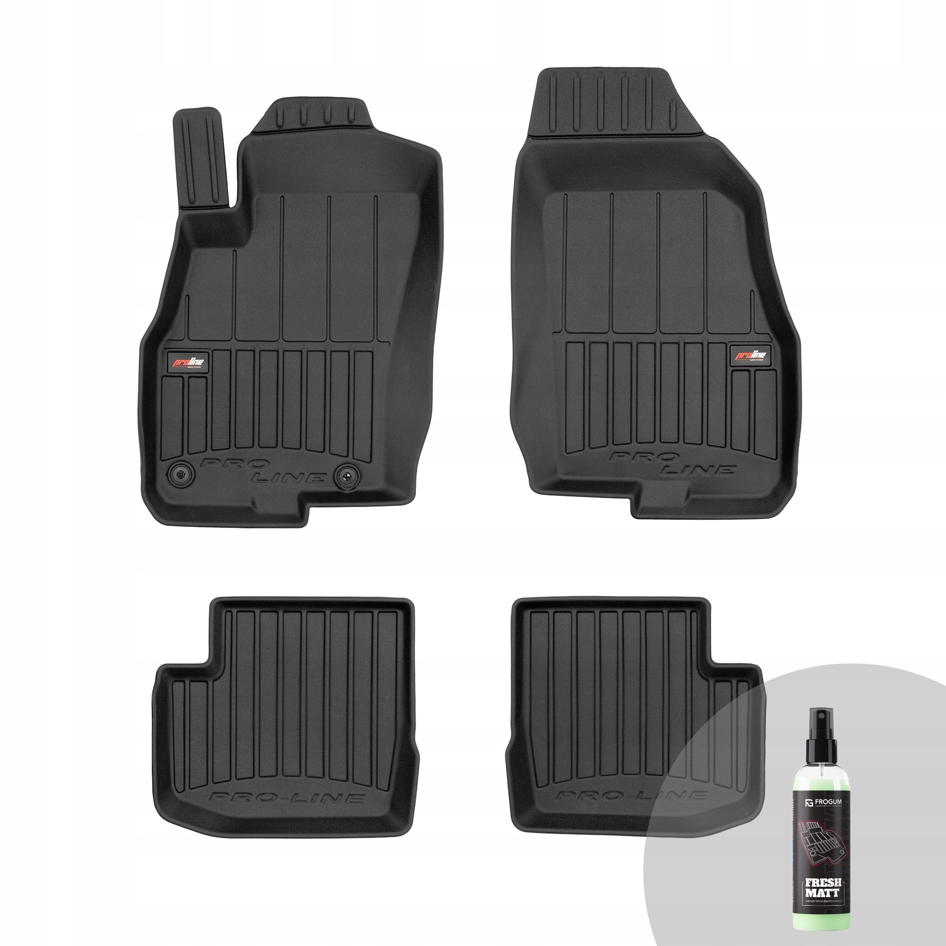 Frogum Autokoberce 3D pro Fiat Punto Evo 2009-2012 střed
