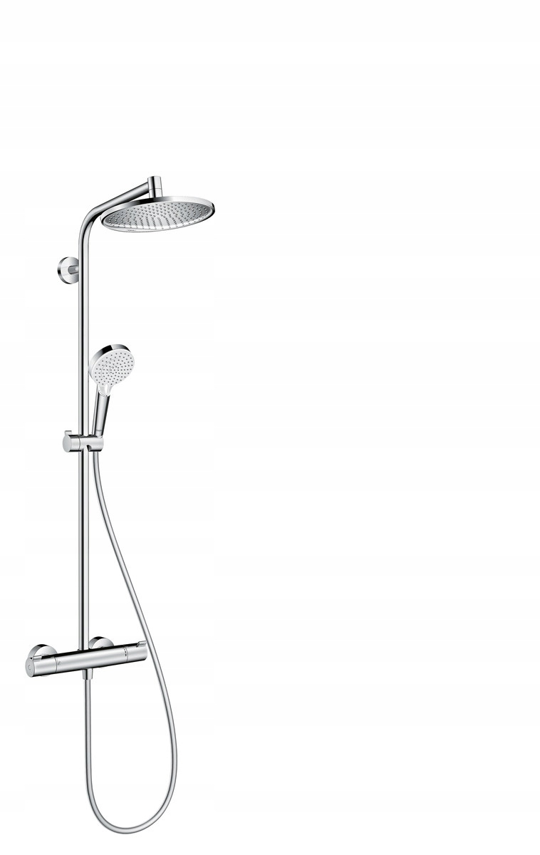 Komplet prysznicowy Hansgrohe Crometta S 240 1jet EcoSmart 9 l/min z termos