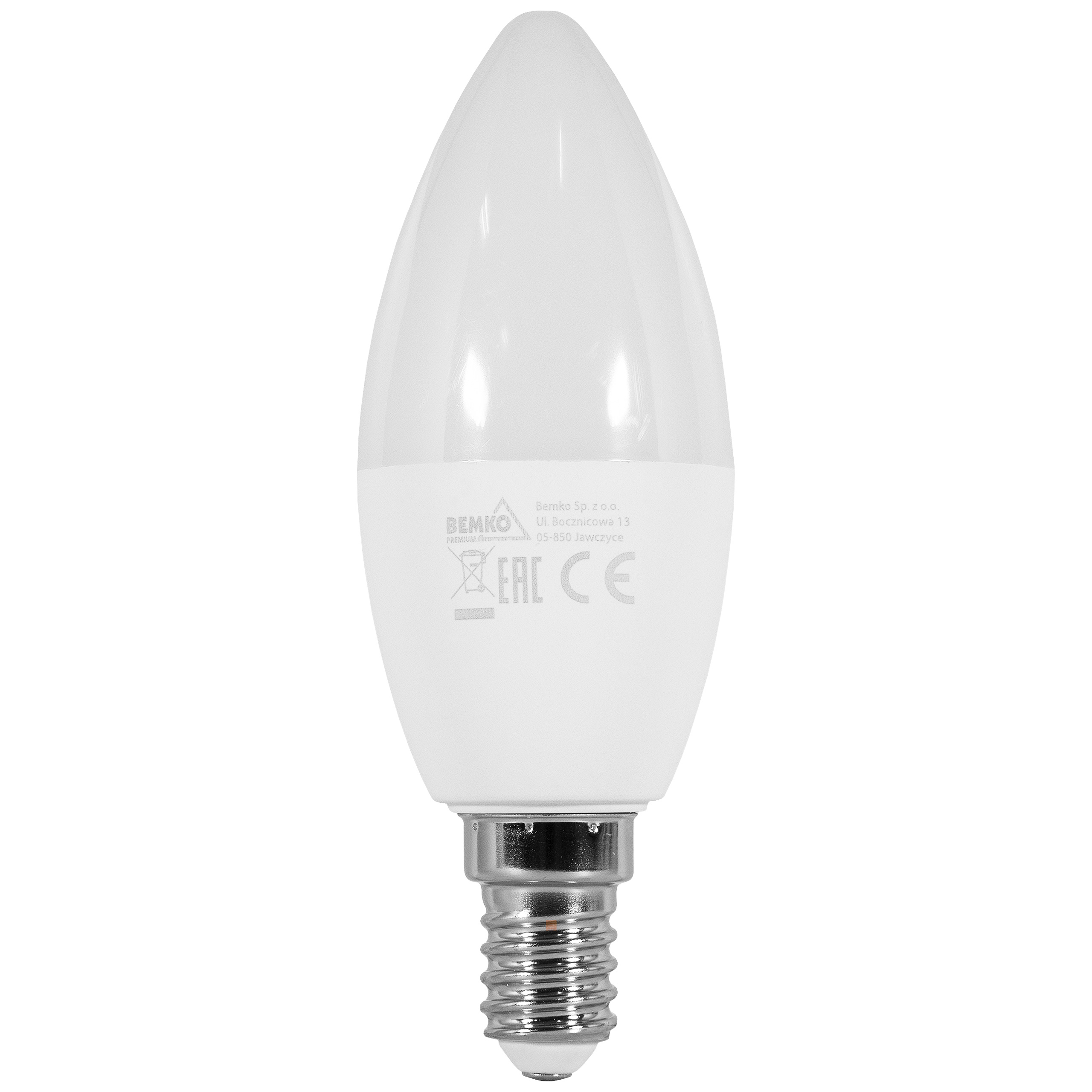 

Żarówka Led E14 7,5W 720LM 3000K Samsung* Świeczka