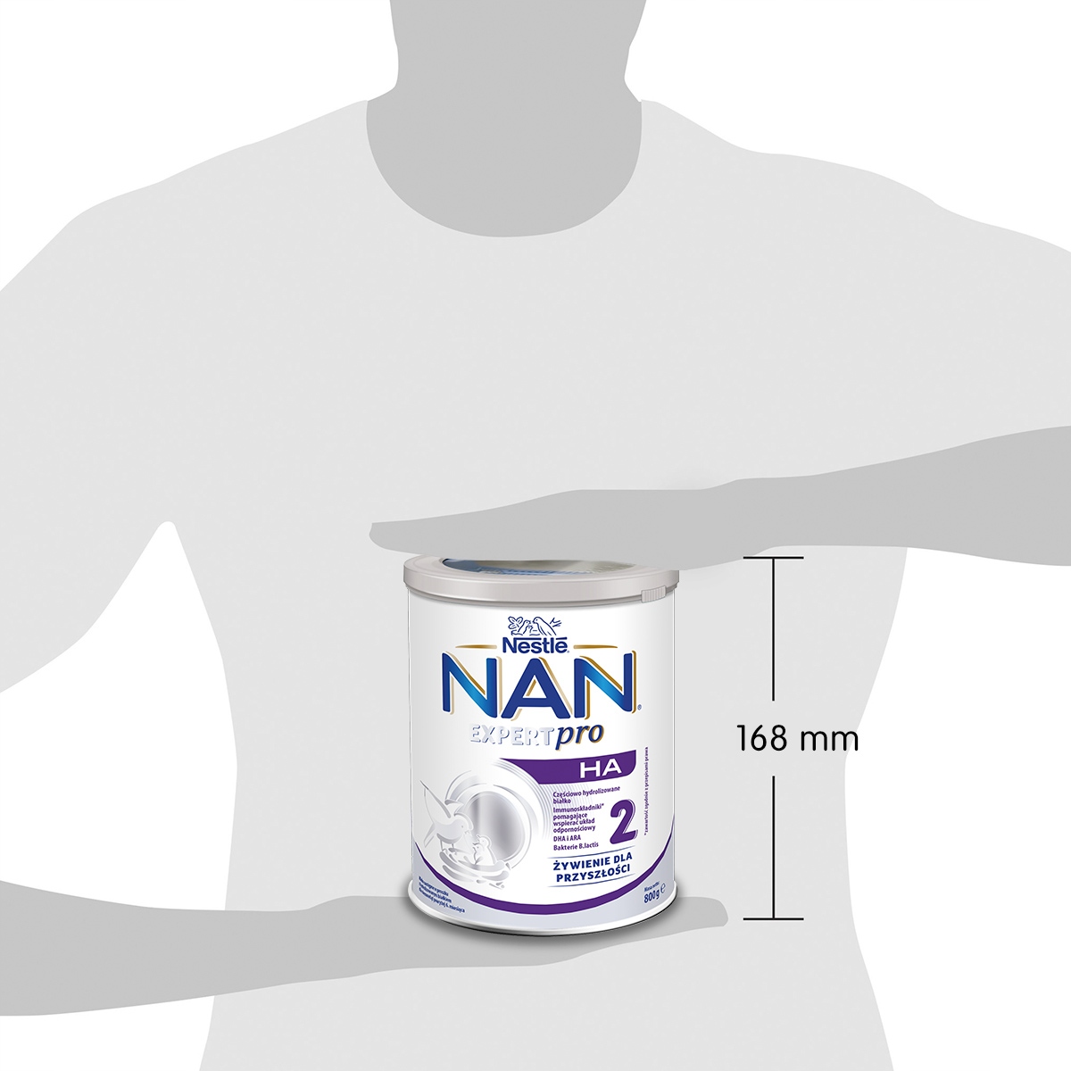 NESTLE NAN EXPERT PRO HA 2 800g Gramatura 800 g