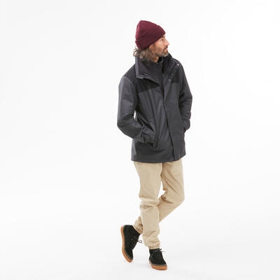 Kurtka przeciwdeszczowa 3w1 Forclaz TRAVEL 100 Marka Forclaz