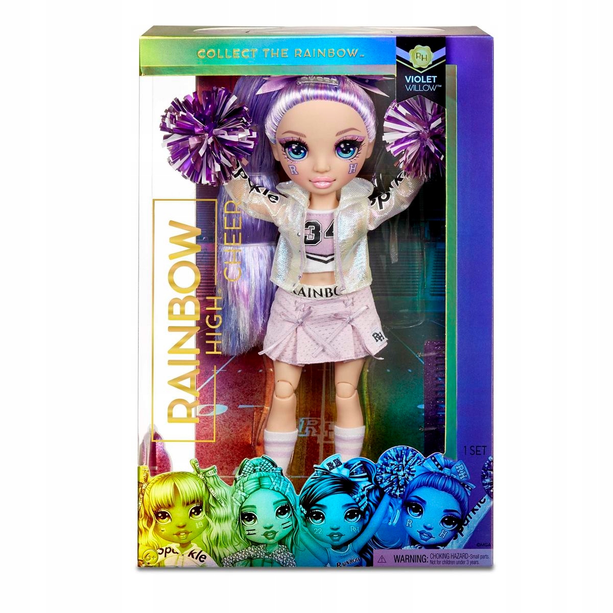 

Rainbow High Cheer Violet Wilow
