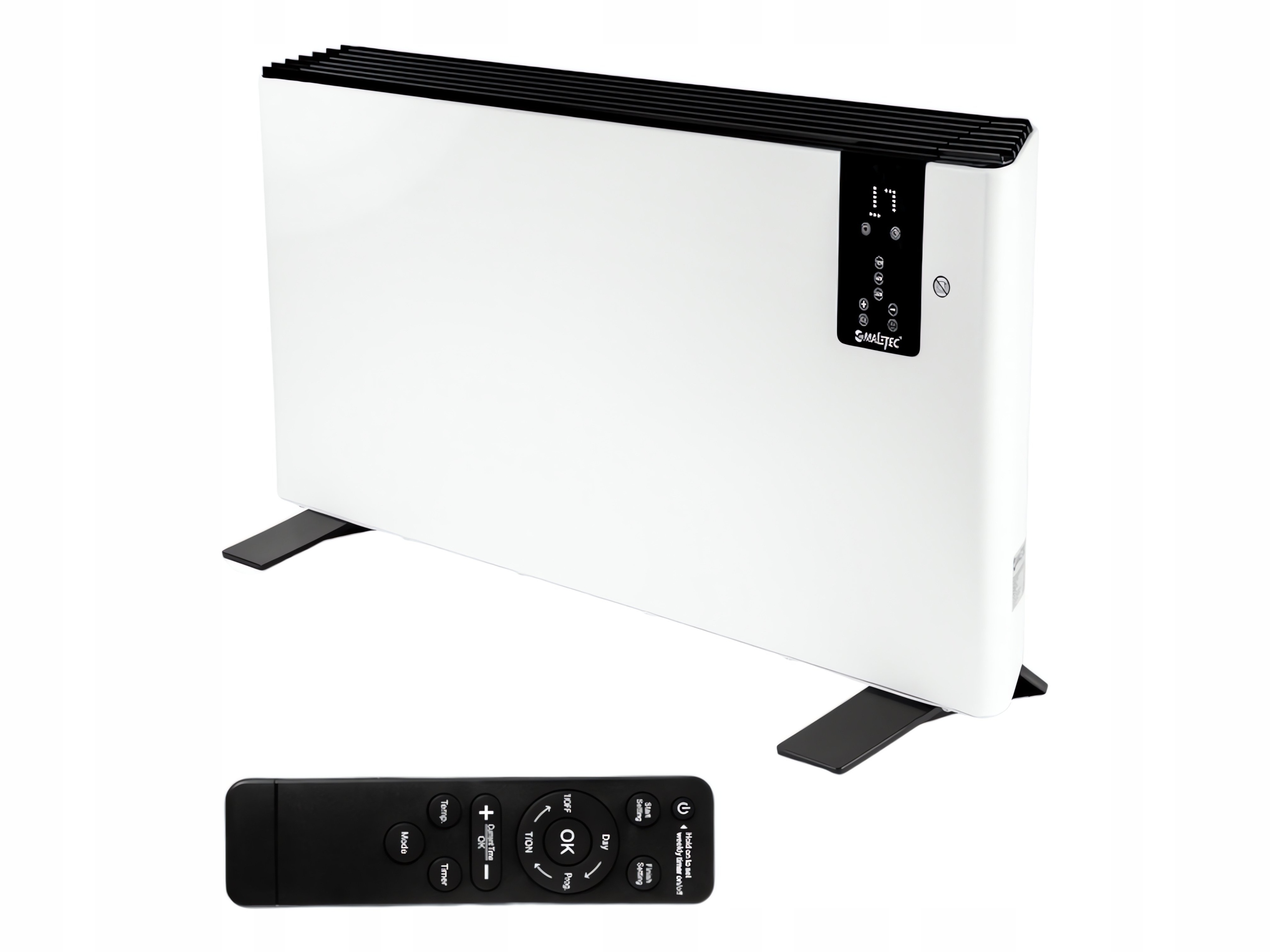 MalTec Konvektor teplovzdušný Pro, diaľkové ovládanie, 2400 W, biely