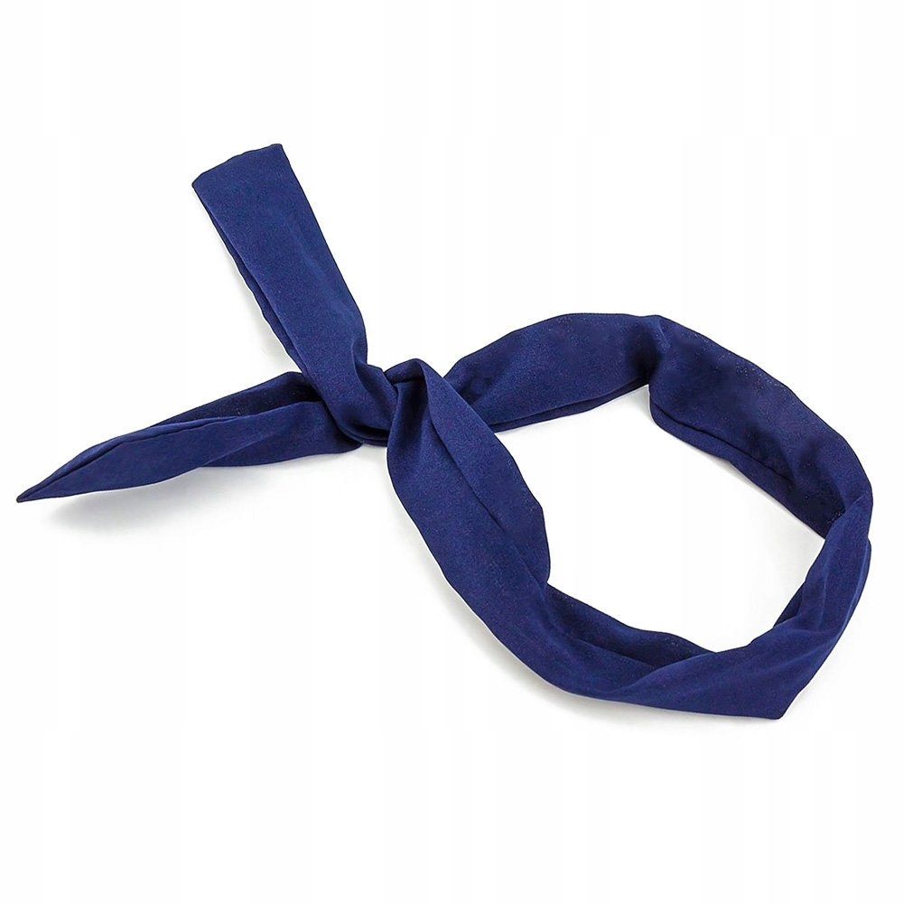 

Opaska Do Włosów granatowa Pin Up na druciku