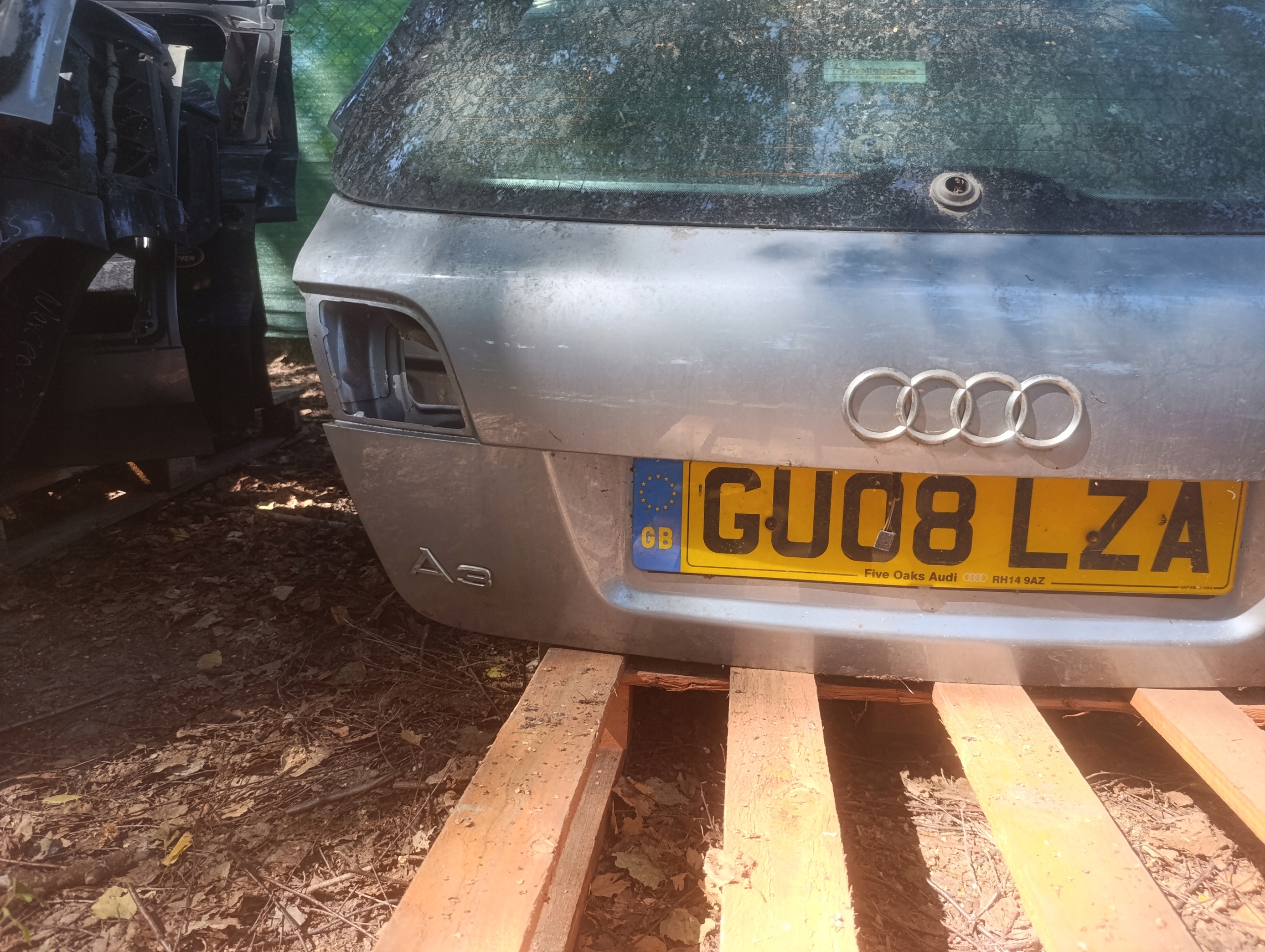 trunk door boot audi a6 c6 ly7w kombi