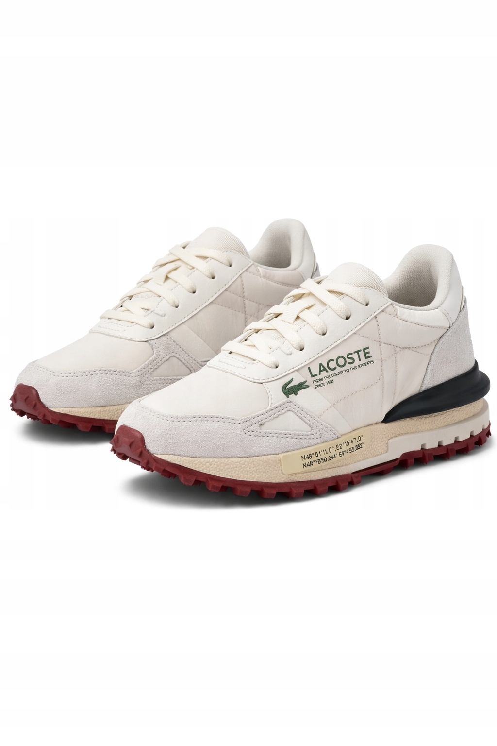 Lacoste Dámské Sportovní Boty Bílé S Semišovými Vložkami 38 I3C