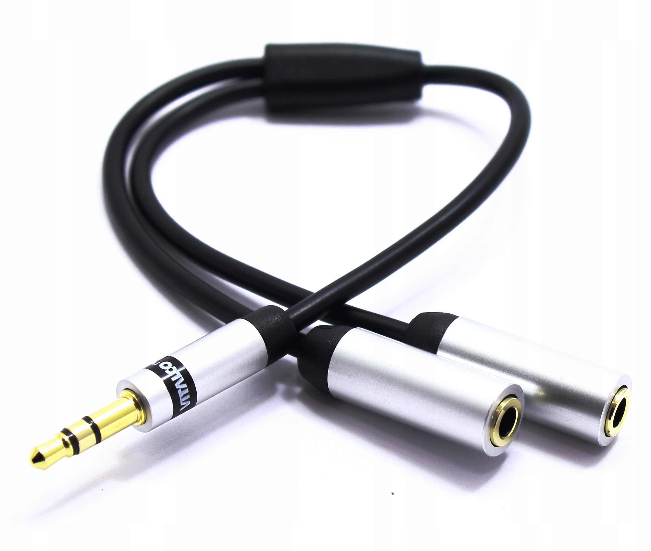 

Rozdzielacz Mini Jack 2X Rozgałęźnik Slim Vitalco