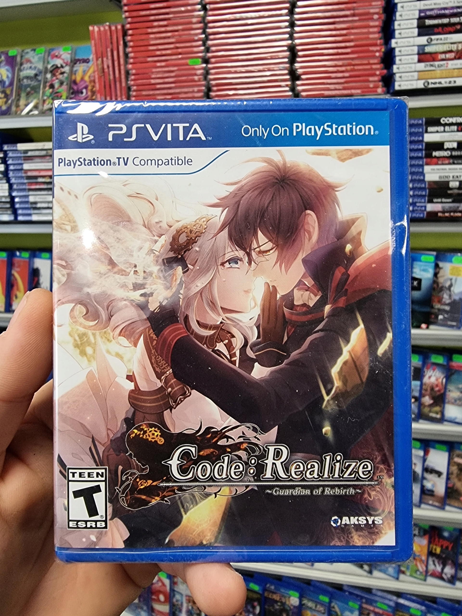 CODE REALIZE GUARDIAN OF REBIRTH PSV PS VITA NOWA W FOLII Tematyka przygodowe