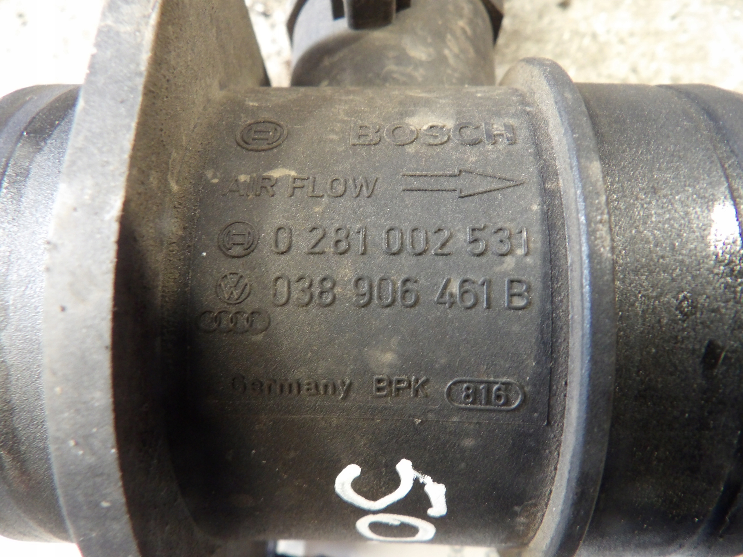 Seat Leon e Debimetro 1,9TDI 0281002531 038906461B
