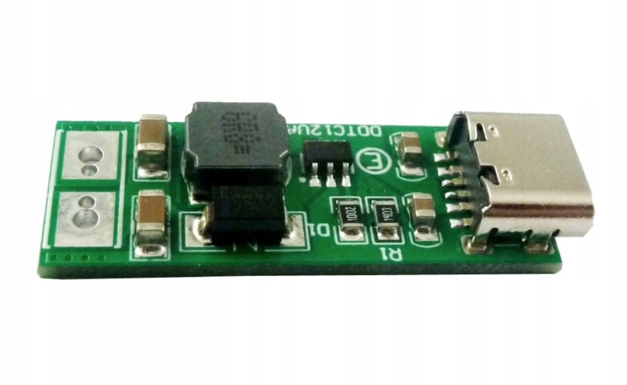 Przetwornica Boost 9W USB-C 6V 9V 12V 15V 24V 0102
