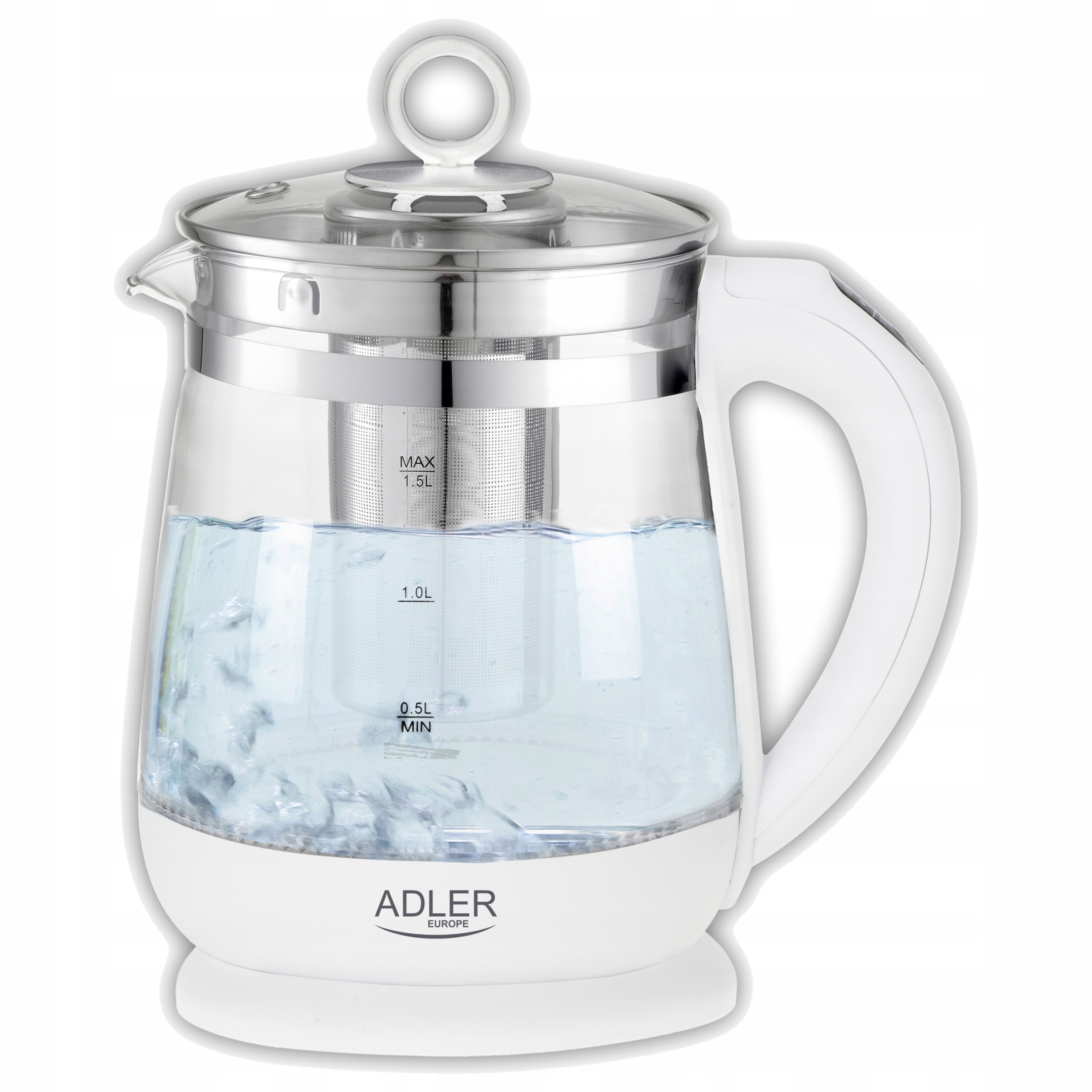 

Adler AD1299 Czajnik 1,5L zaparzacz regulacją temp