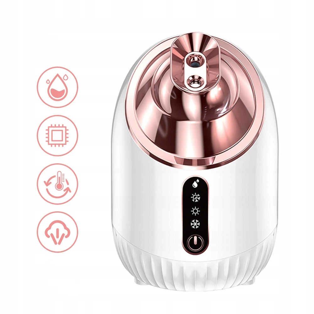 Zvlhčovač Obličeje 3V1 Bez Popálení Automatická Ochrana Teploty