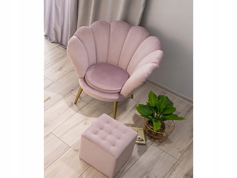 Pufa tapicerowana LORI VELVET granatowa SIGNAL Kod producenta LORIGRVx