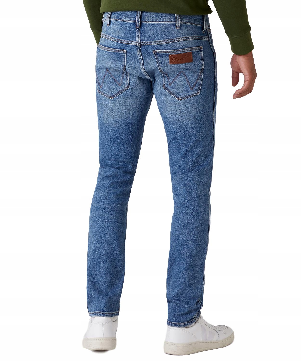 Jeansy Wrangler Larston W18SQ892R Blue Fever 34/30 Marka Wrangler