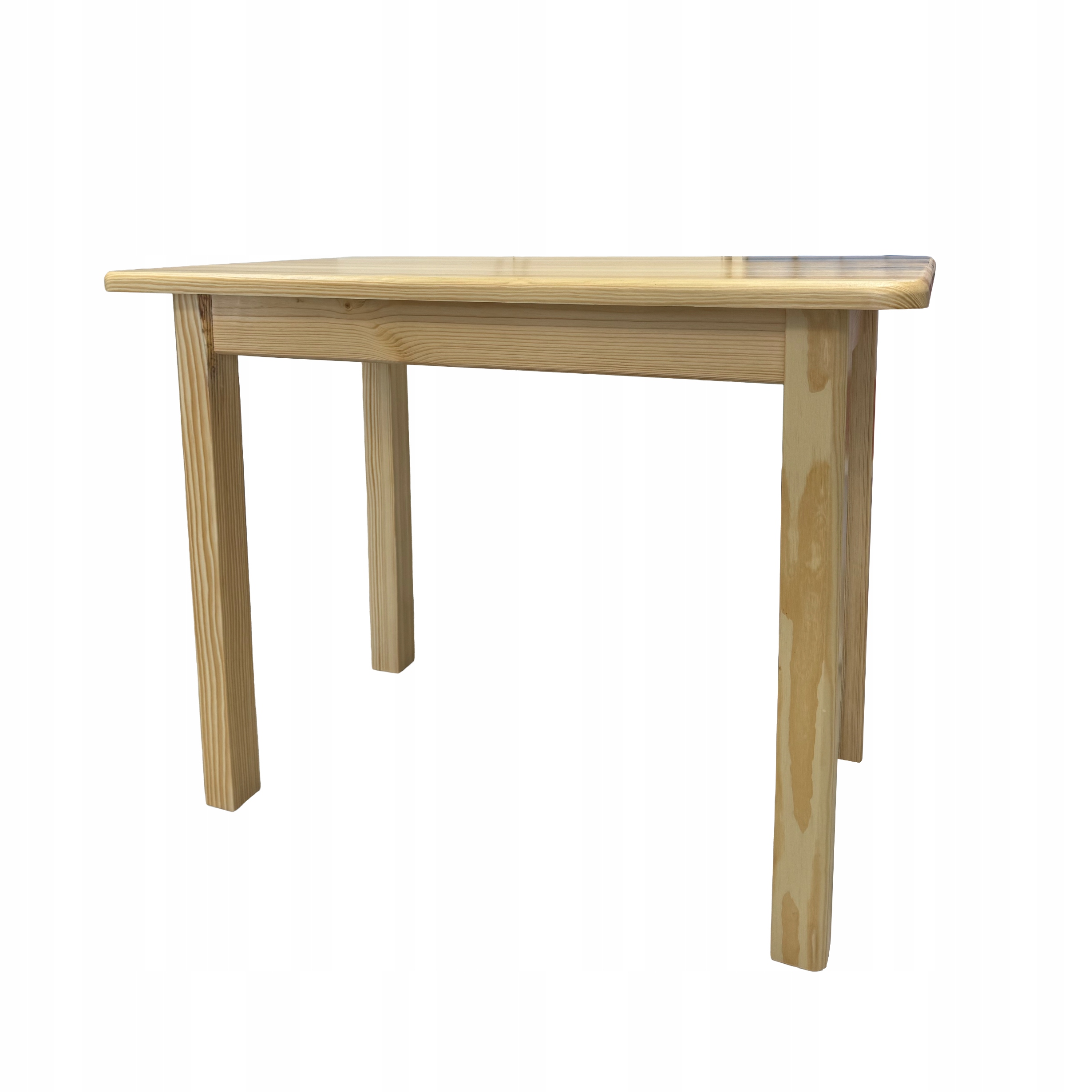 Dřevěný Borovicový Stůl 110x60 Kuchyňský Do Kuchyně Obývacího Pokoje Pevný