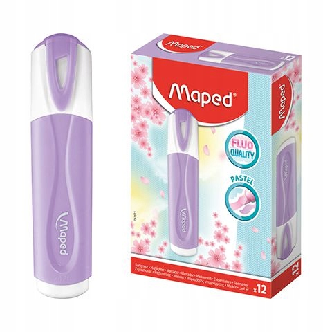 Maped Zakreślacz Fluo Peps pastel fioletowy