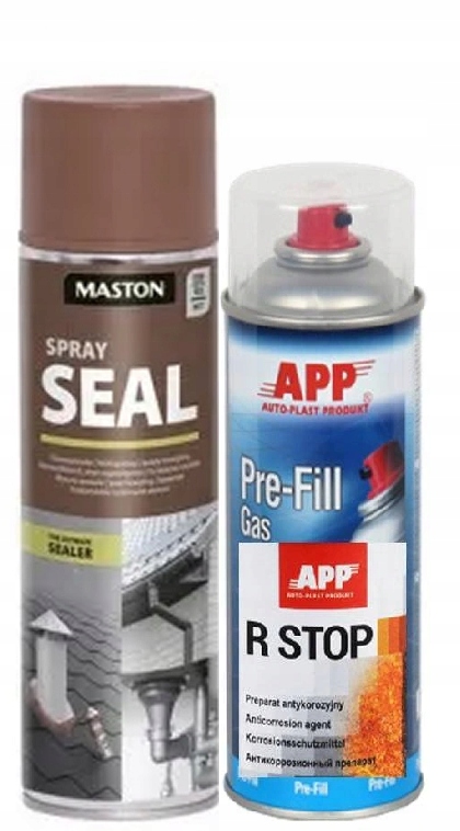 Seal uszczelniacz do dachów brązowy+ r-stop 400ml