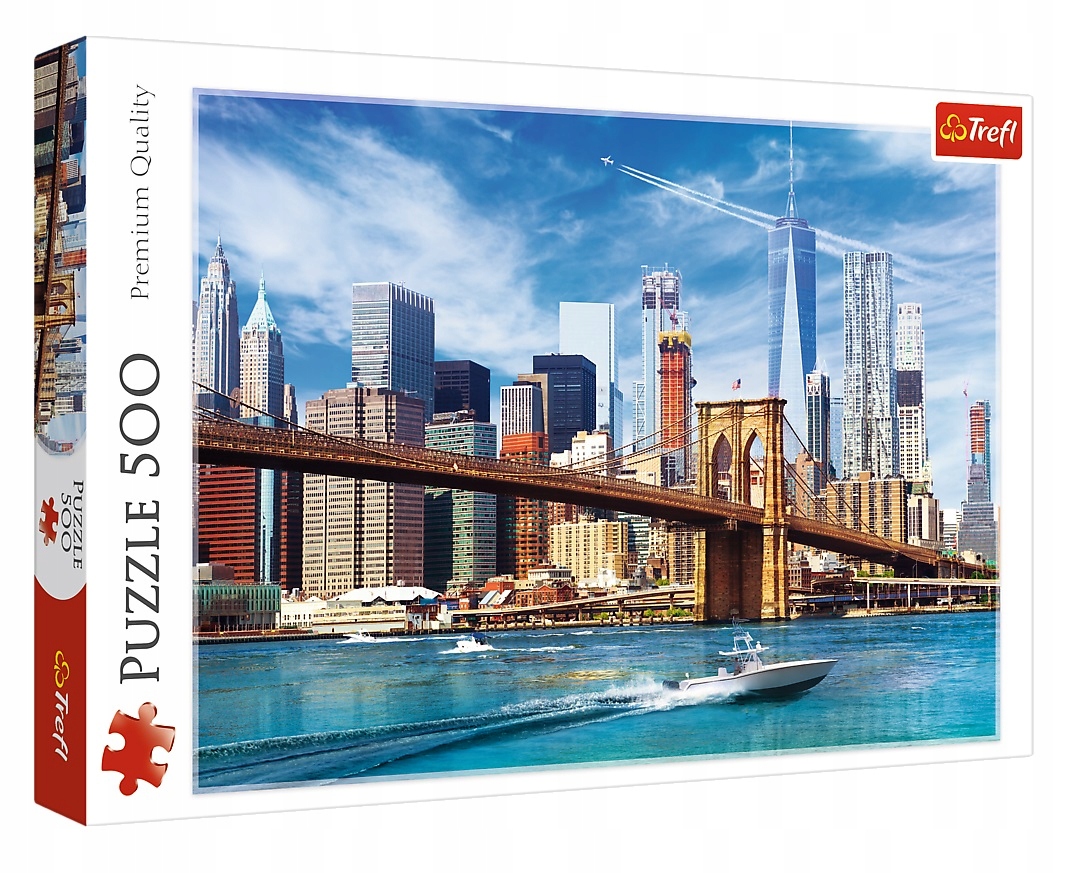 

Puzzle 500el. Widok na Nowy Jork Trefl 37331