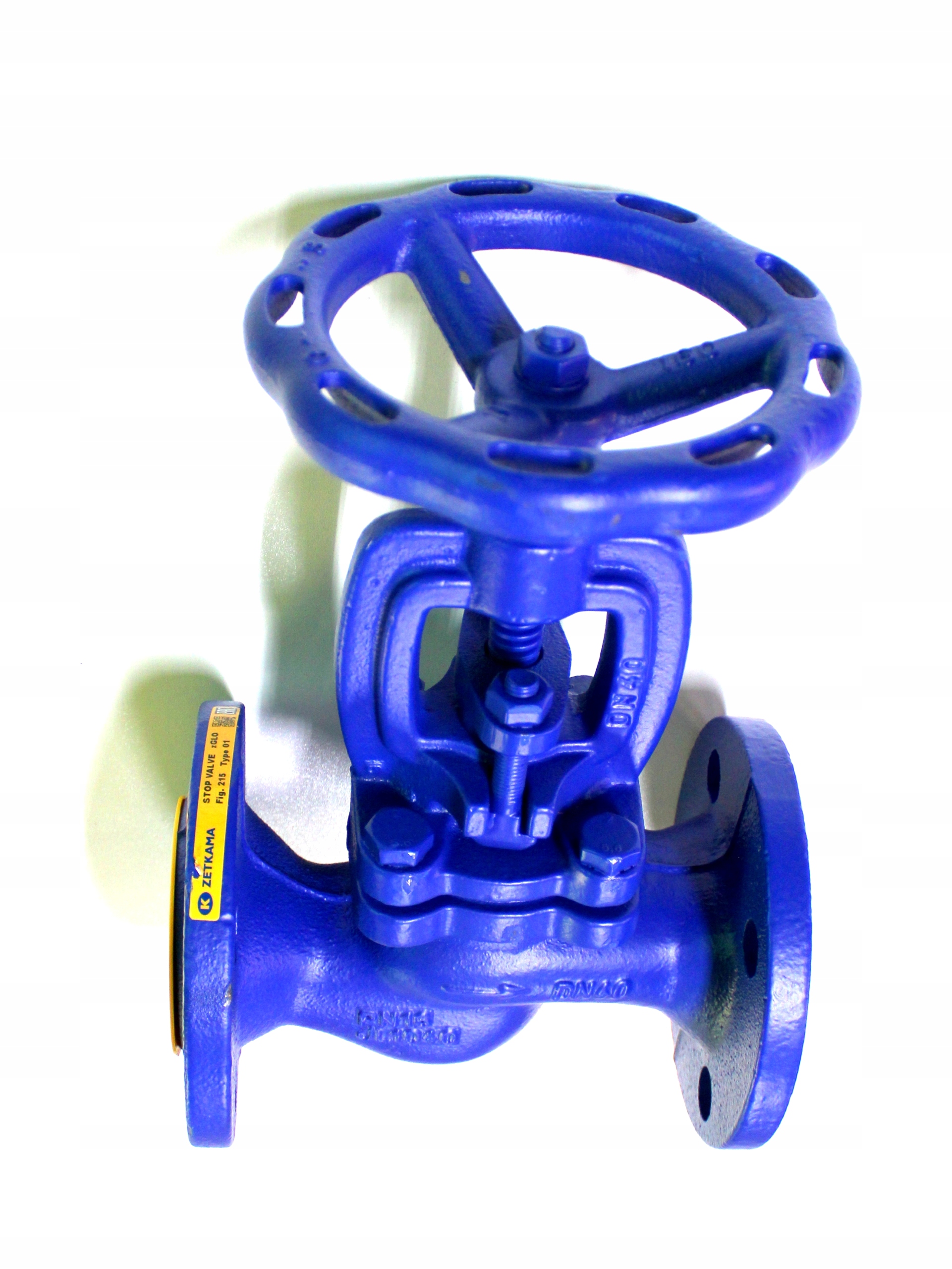 Zetkama Zaporový Ventil fig.215 zGLO DN40 PN16