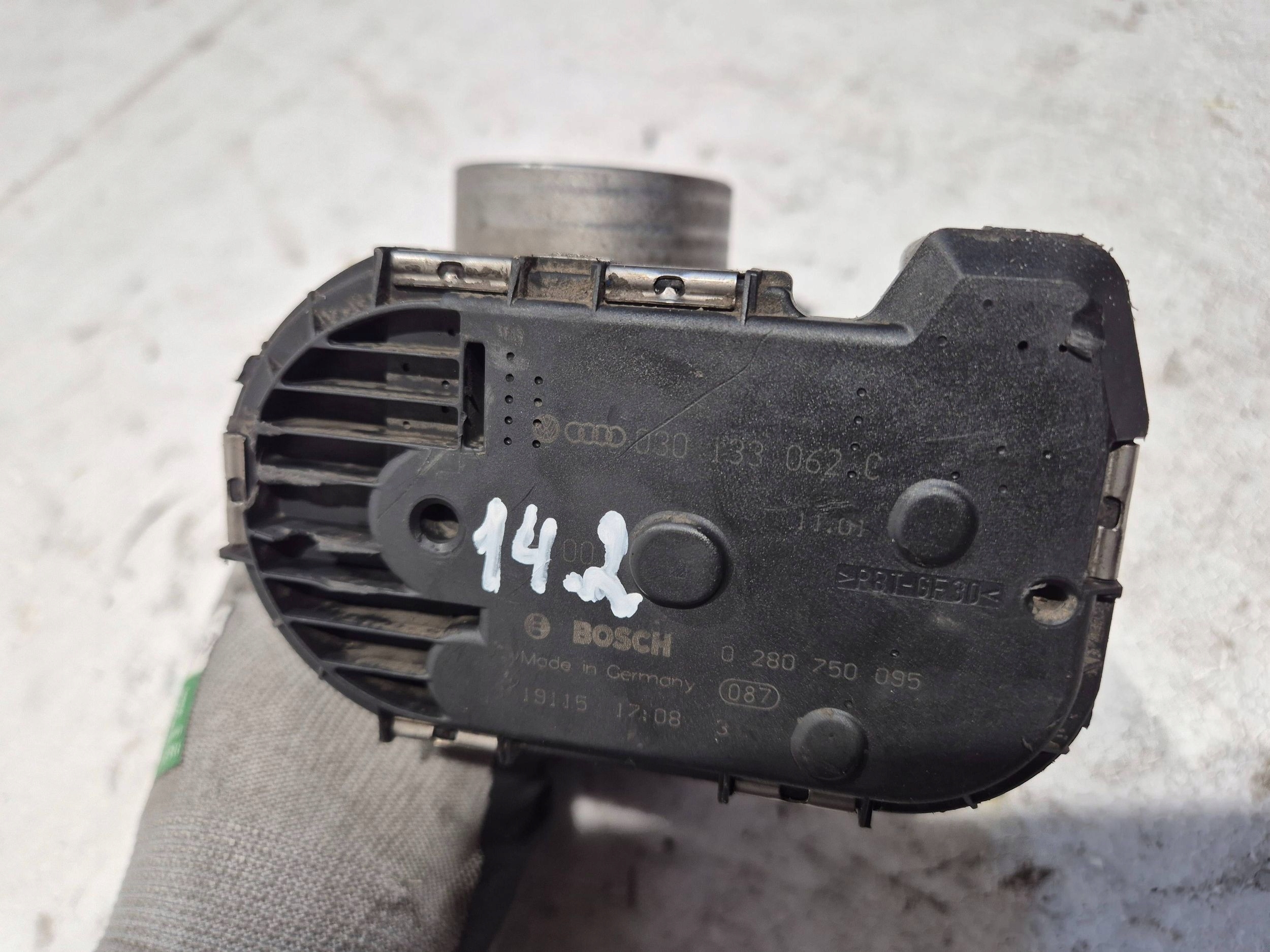 Valvola a farfalla 030133062C Vw Caddy II Seat Skoda 1.4