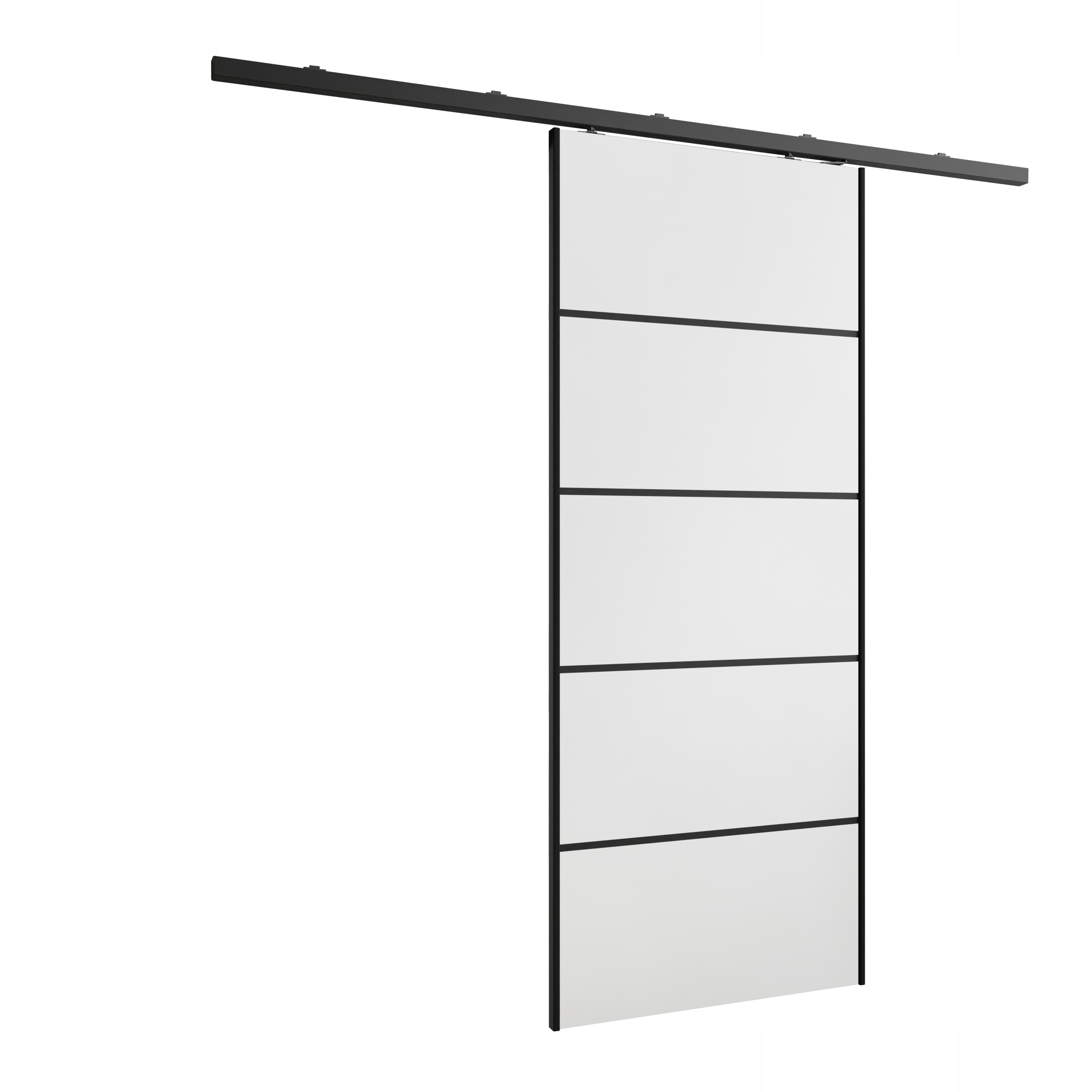 Posuvné nástěnné dveře HS-45 Arti Plus 80 bílé