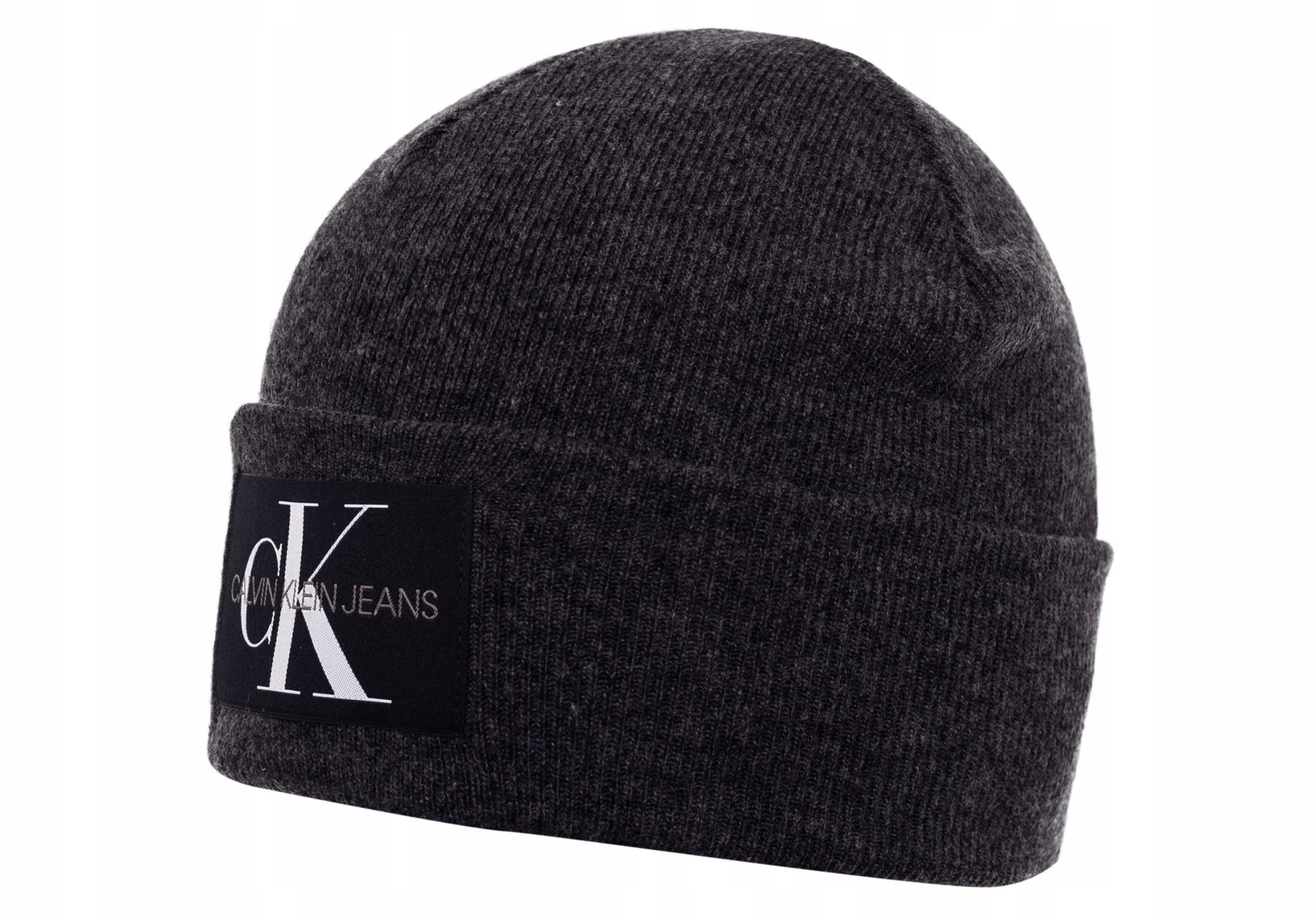 

Calvin Klein Czapka Zimowa Beanie Grafitowa