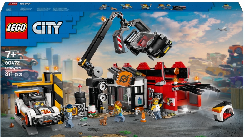 Lego City 60472 Vrakoviště s auty