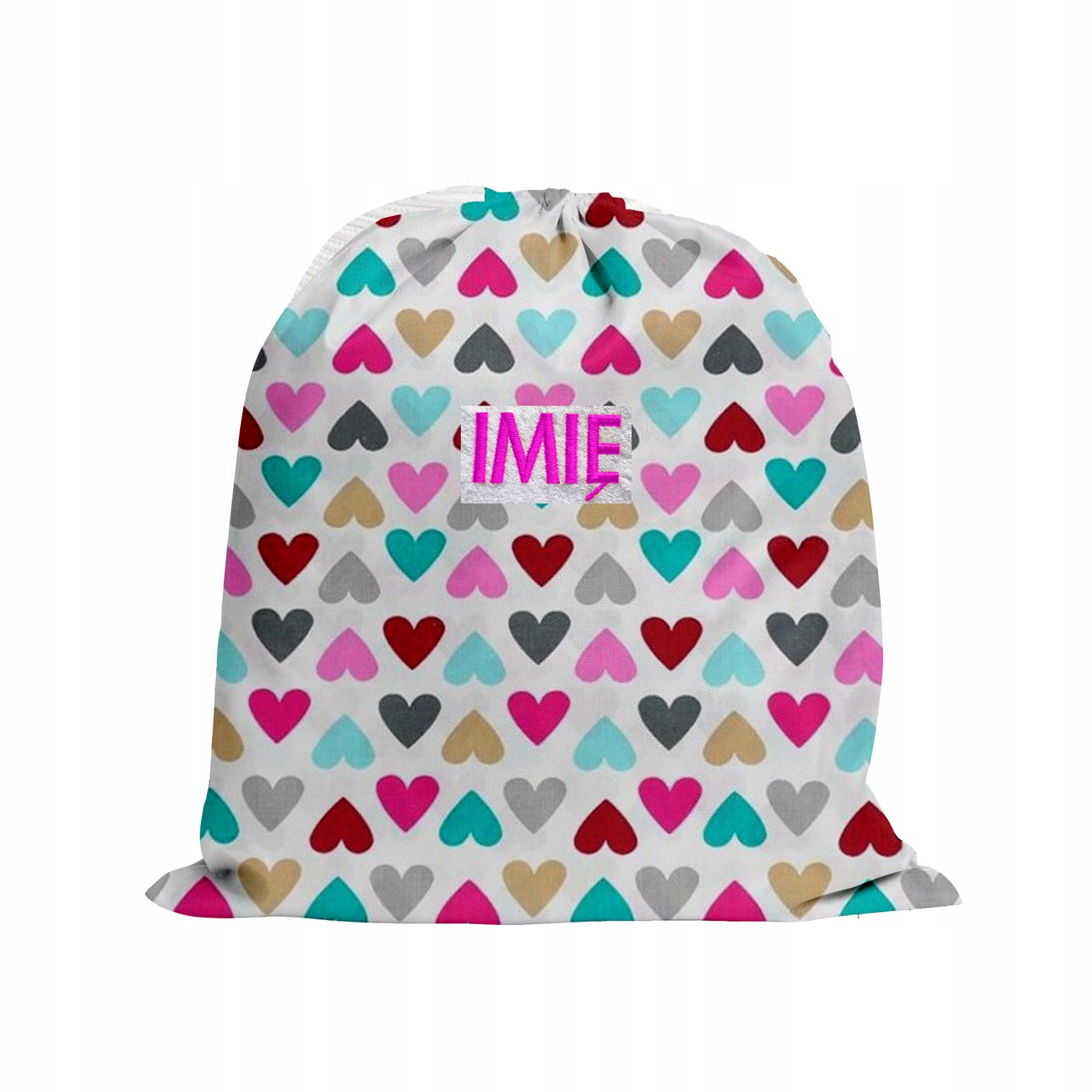 WOREK NA POŚCIEL DO PRZEDSZKOLA IMIĘ HAFT!