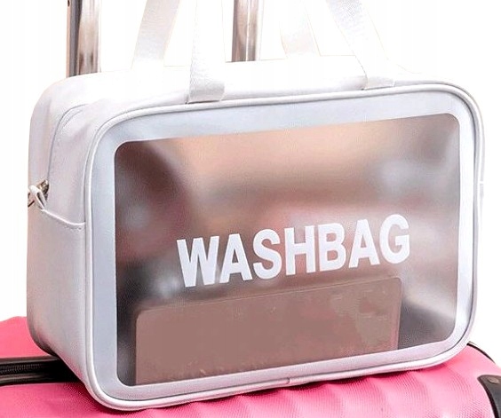 

Duża wodoodporna Kosmetyczka przezroczysta torebka