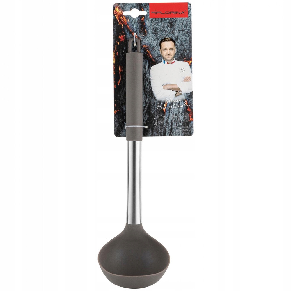 

Chochla łyżka wazowa silikonowa Florina Lava 31 cm