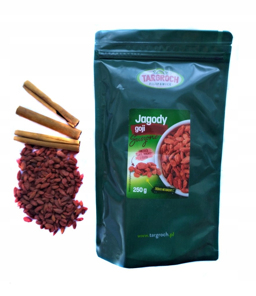 Jagody Goji suszone 250g dla diety Sirt!!