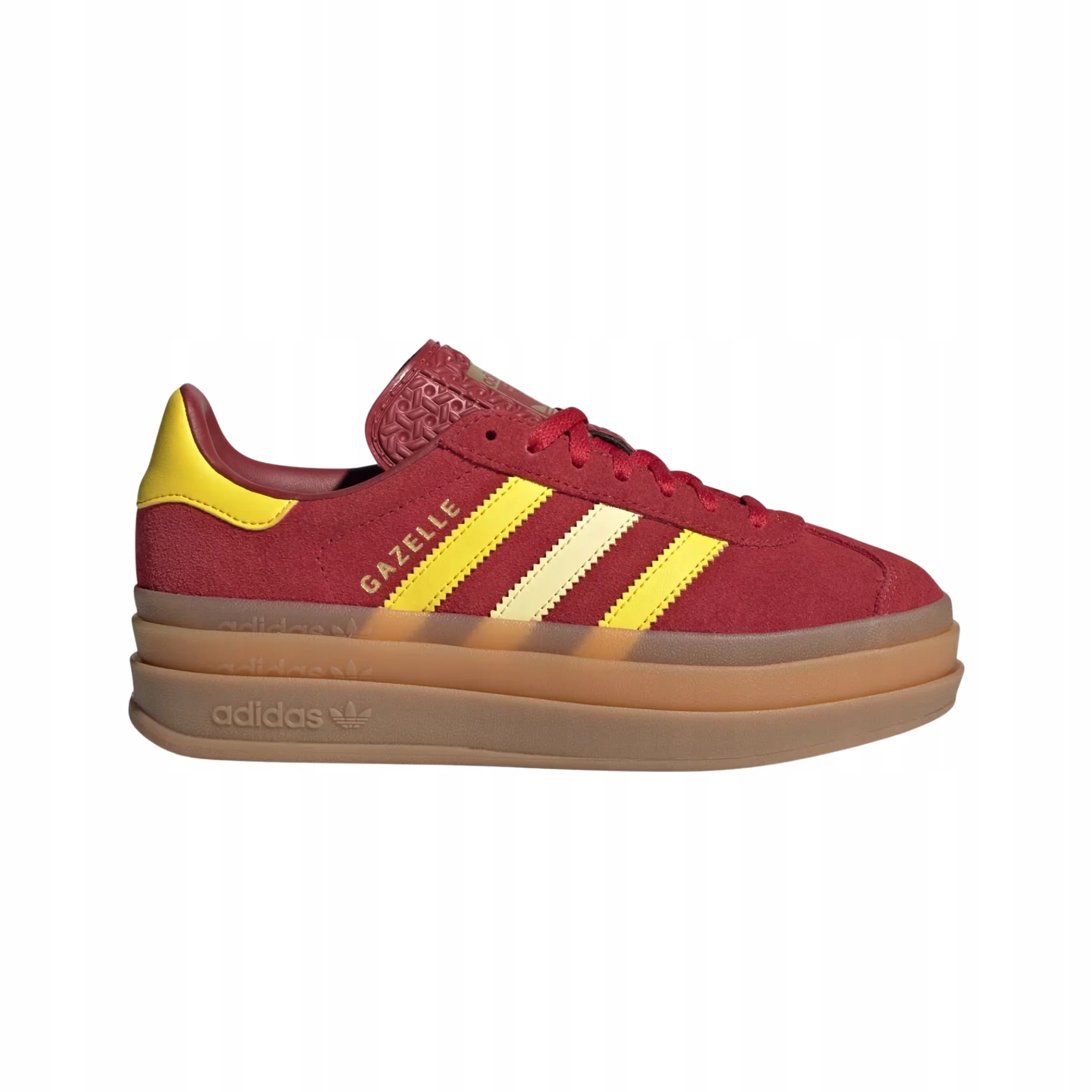 Adidas Gazelle Bold Červené Sportovní Boty Dámské Platforma JR5953 38 2/3