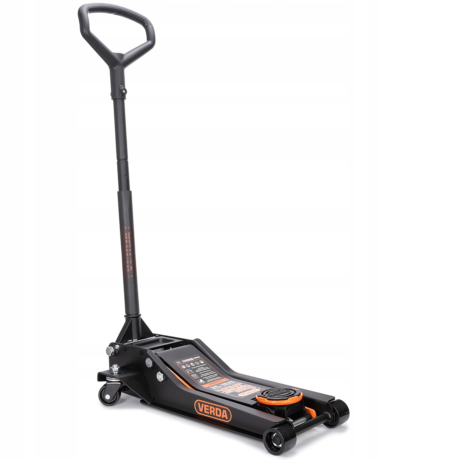 PODNOŚNIK SAMOCHODOWY NISKOPROFILOWY ŻABA 3T 2-TŁOKI WYGODNA RĄCZKA TYPU D Kod producenta SN8021-B