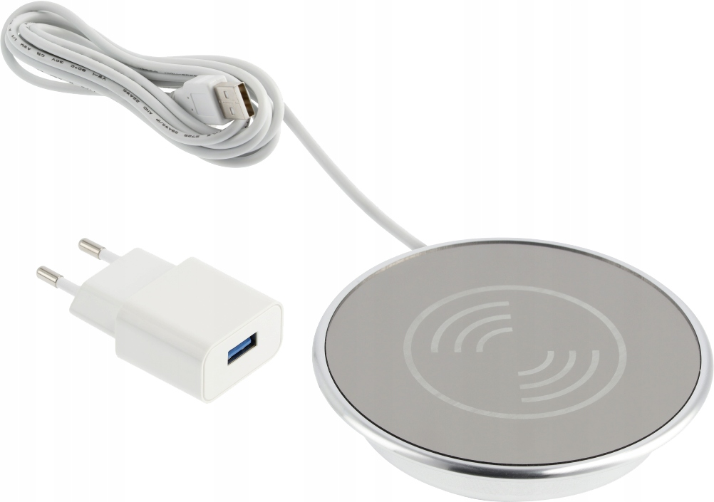 Ładowarka bezprzewodowa Lux, przewód Usb 2m, Gtv