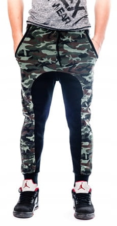 Mordex Spodnie Baggy Moro