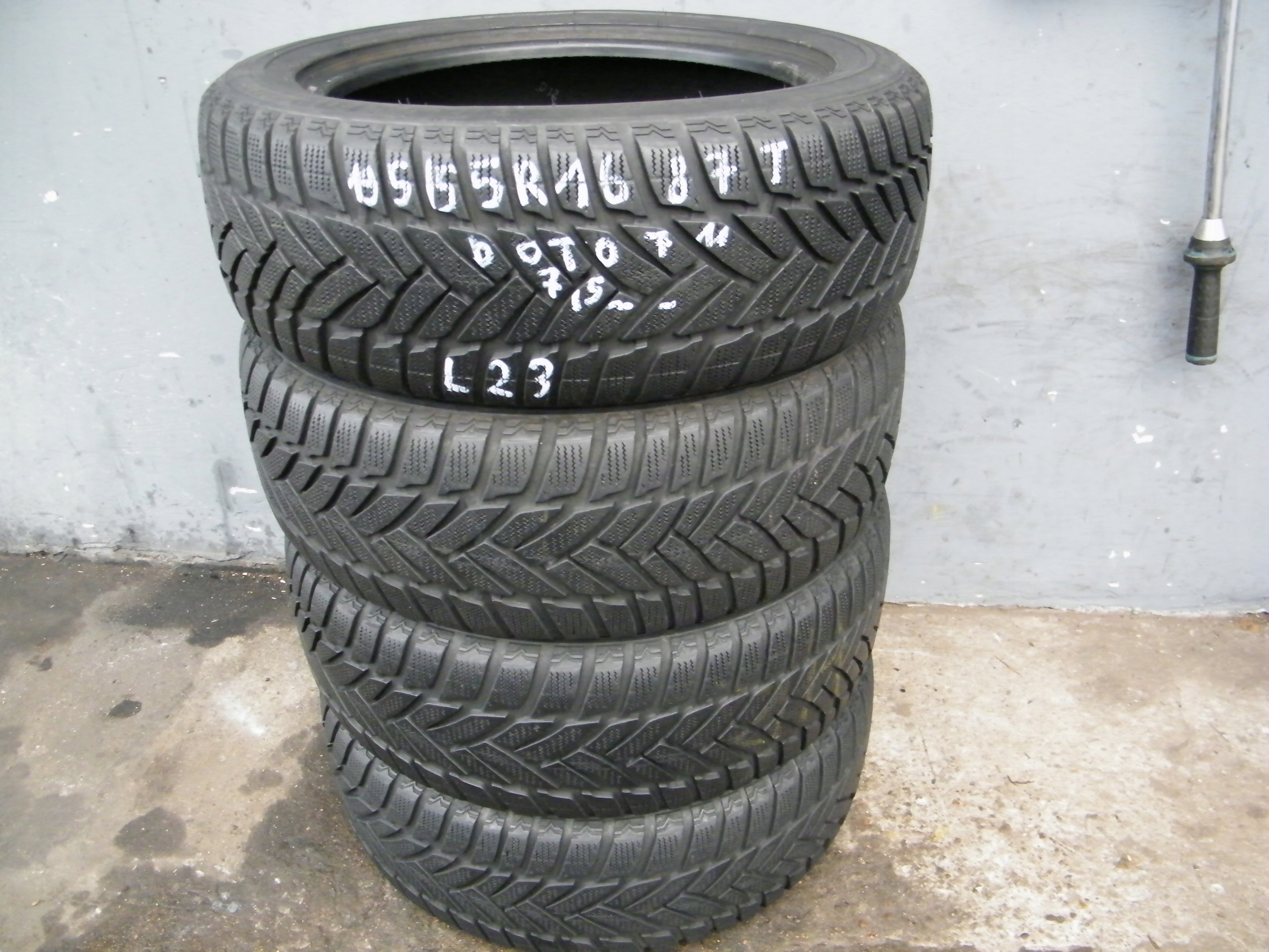 [L23] 4xZIMA 195/55R16 87T DUNLOP SP WINTER SPORT M3 & Sezon zimowe