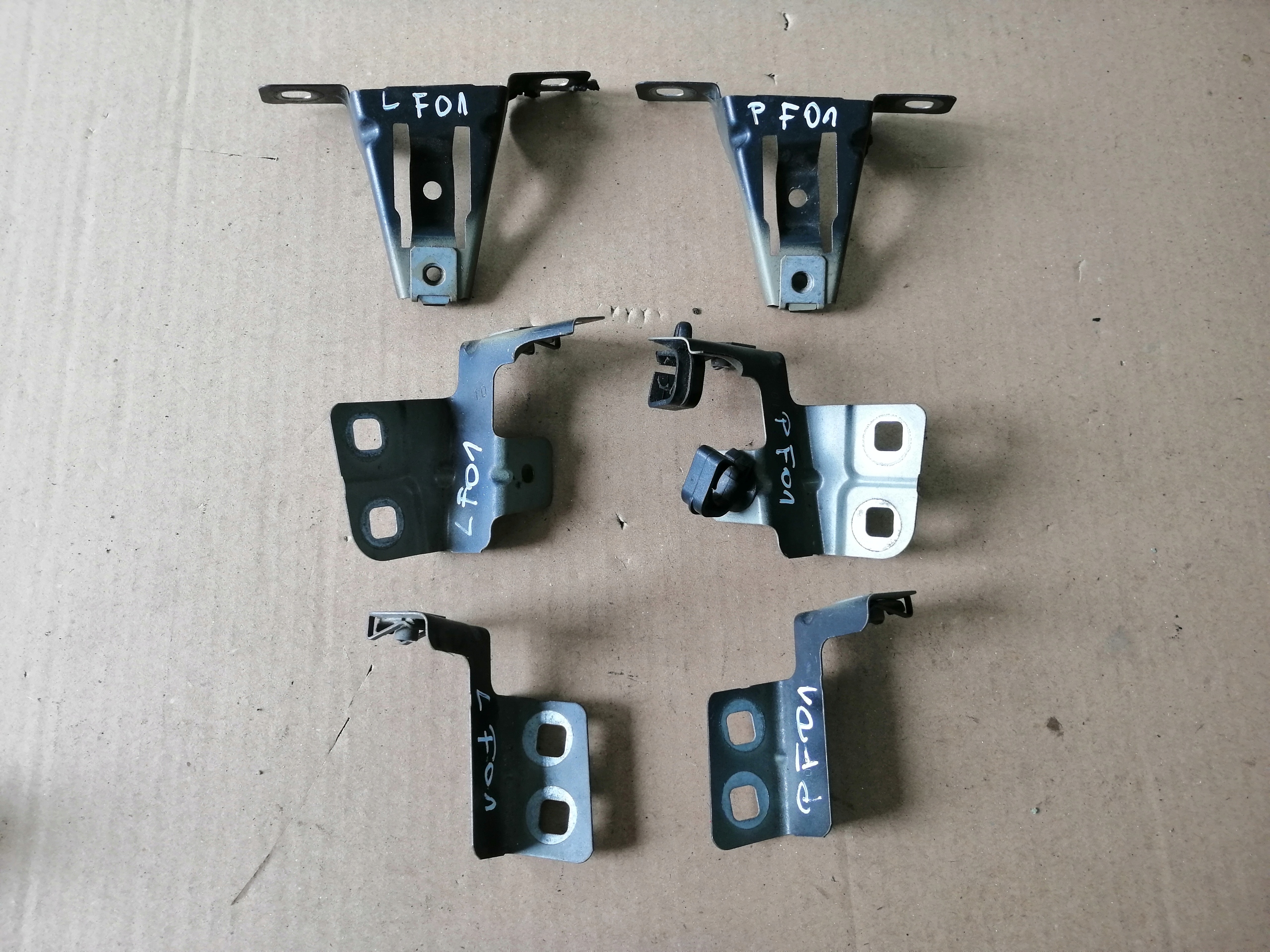bracket console of a fender front left right BMW F01 F02