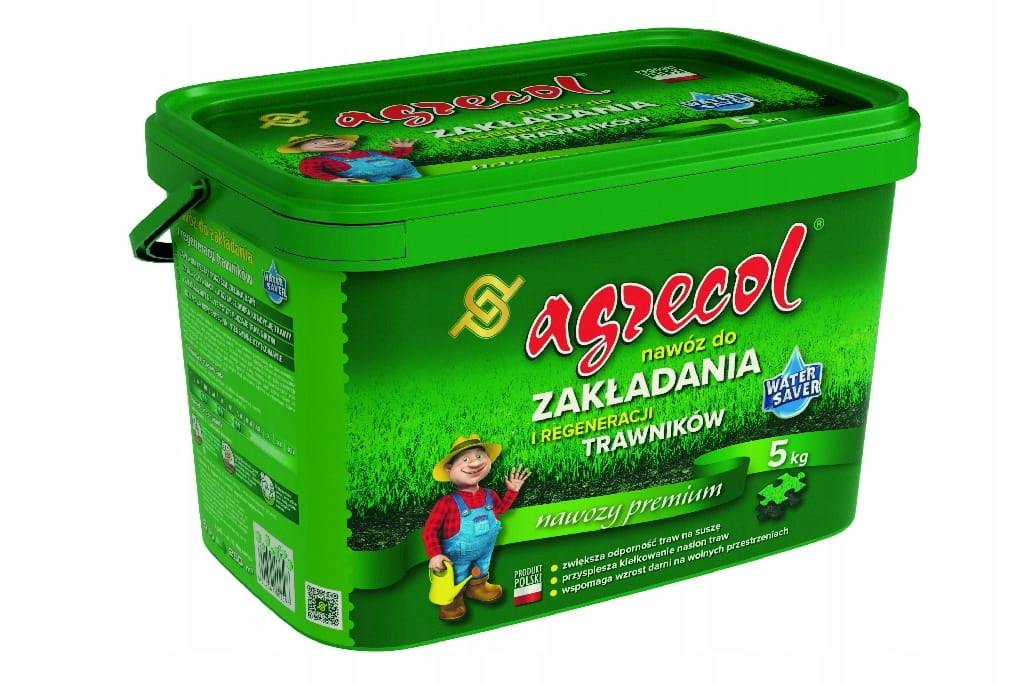 

Nawóz do zakładania i regeneracji trawników 5kg
