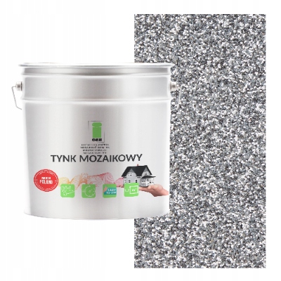 Mozaiková Omítka Pryskyřičná Šedá Marmolit Třída 1 Mozaika 7 kg Výrobce