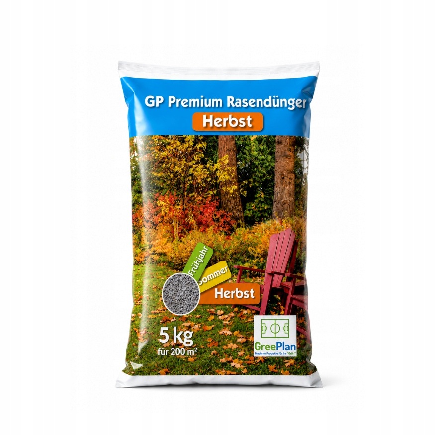 Nawóz do Trawy i trawnika jesienny Gp Premium Jesień długodziałający Mu 5kg
