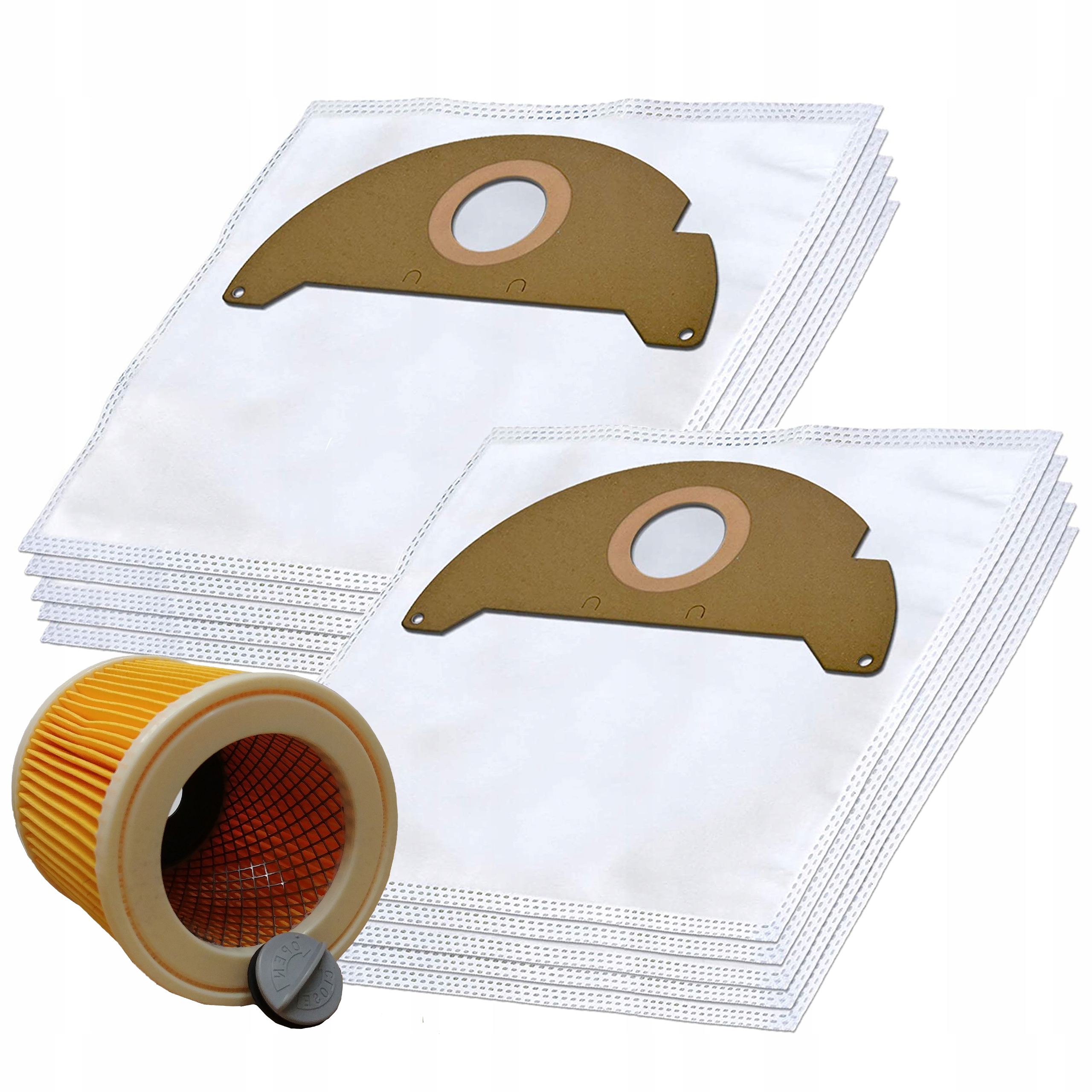 

10xWORKI Filtr Do Odkurzacza Karcher WD2 MV2 A2004