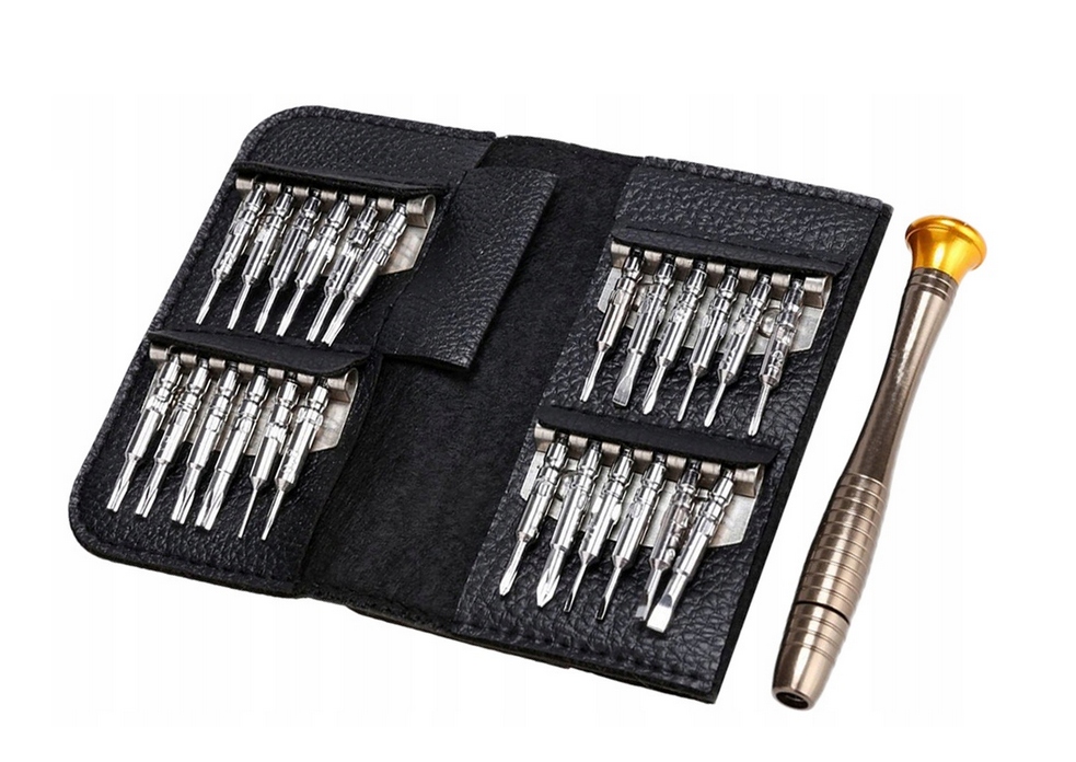 WKRĘTAKI MAGNETYCZNE PRECYZYJNE 25 W 1 TORX ZESTAW WKRĘTAKÓW ETUI