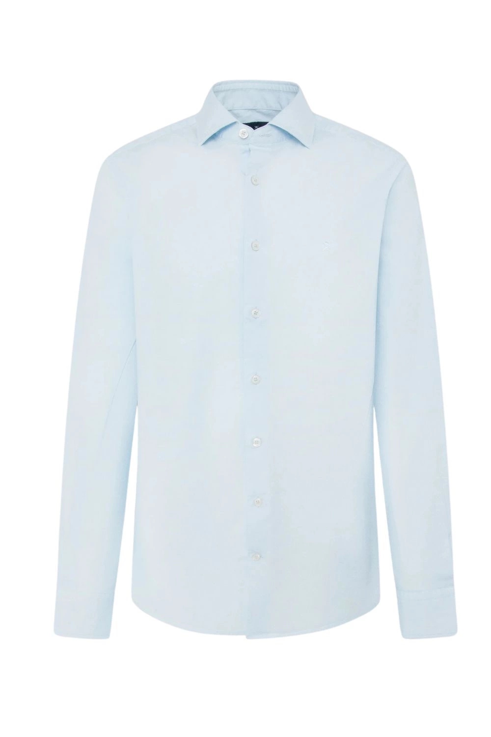 Pánská košile Hackett London strečová modrá casual slim fit vel. S