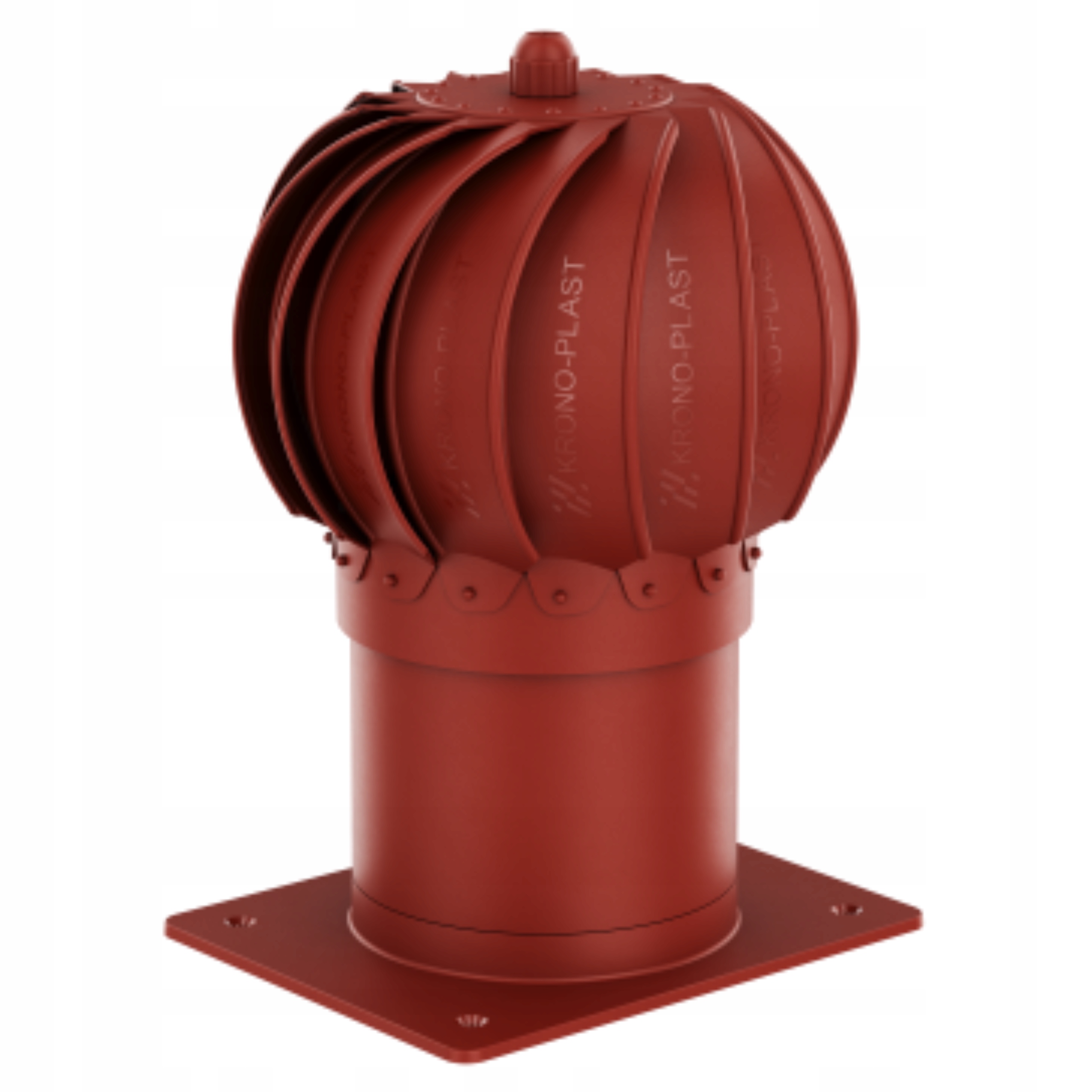Komínová násada Otočná Pro Větrání s krysou fi150 Červená 3009