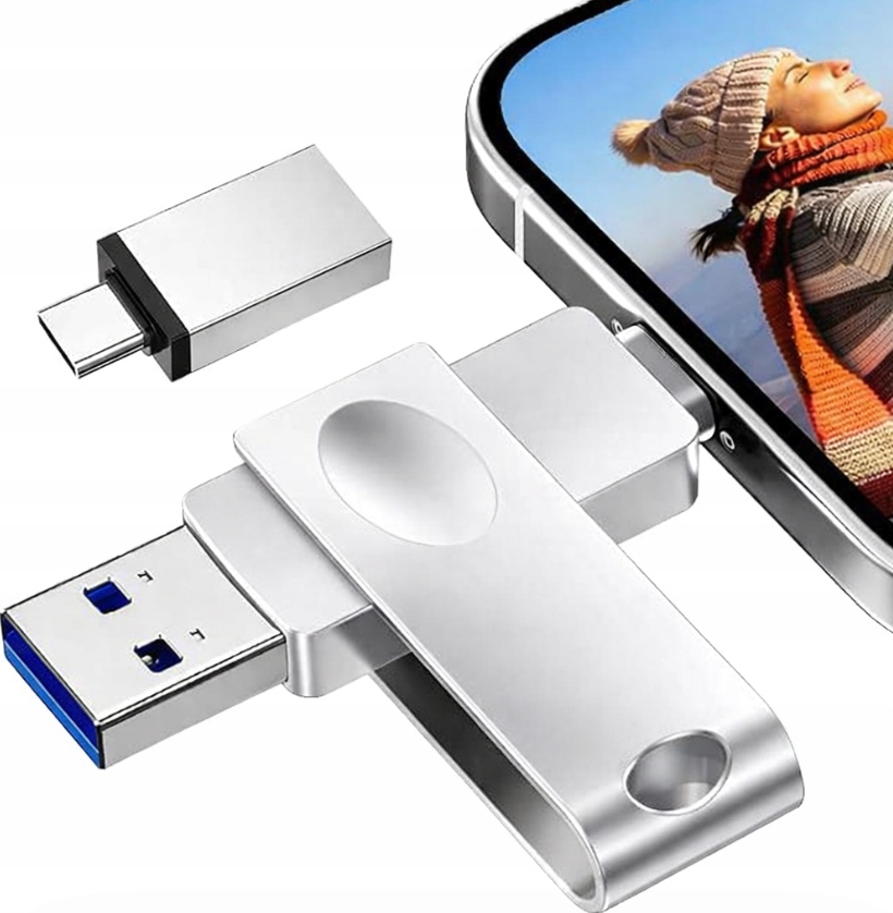 Usb flash disk Nanopell 128 Gb pro telefony se systémem iOS/Android/PC