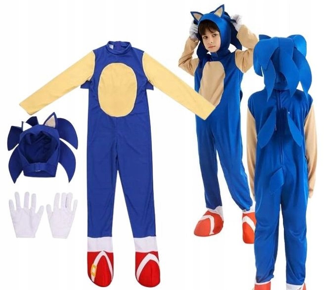 

Sonic Kostium Strój Przebranie Na Karnawał R 116