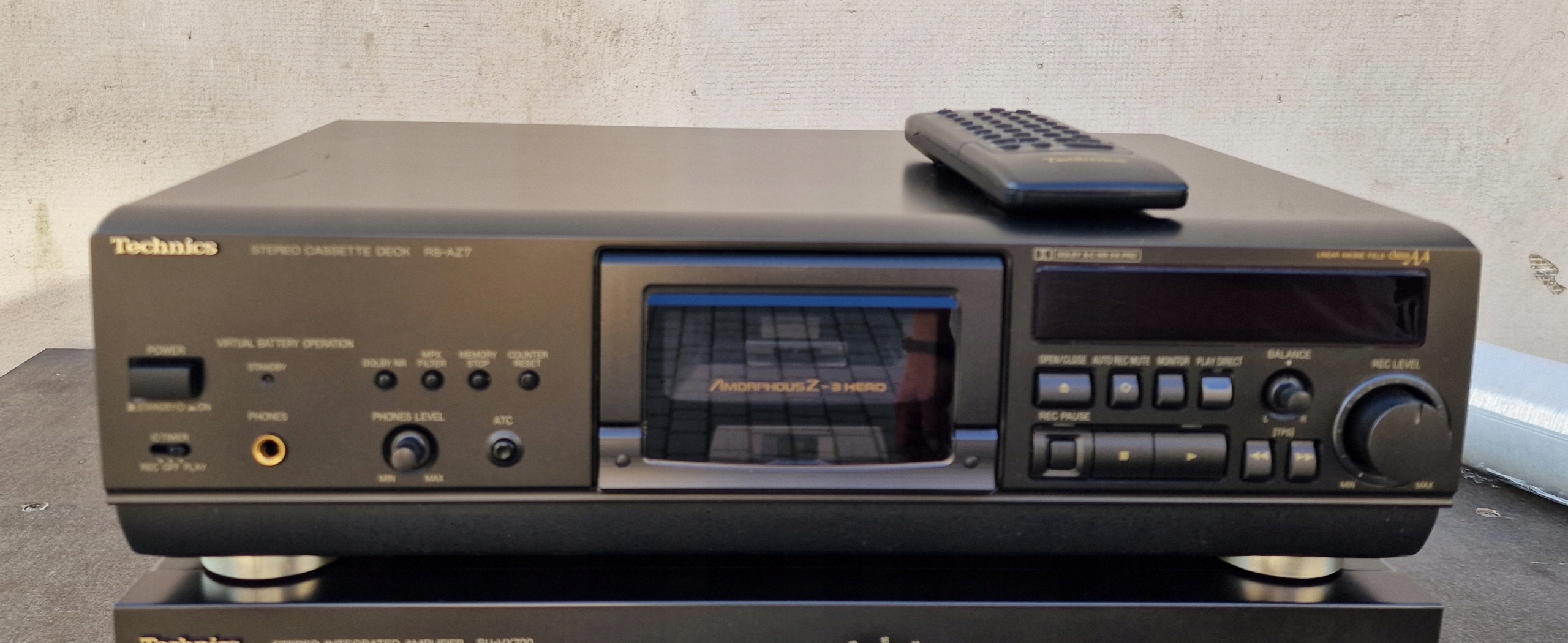 Technics テクニクス ステレオカセットデッキ RS-AZ7 Technics RS-AZ7（その1）: 昭和カセットデッキ研究所