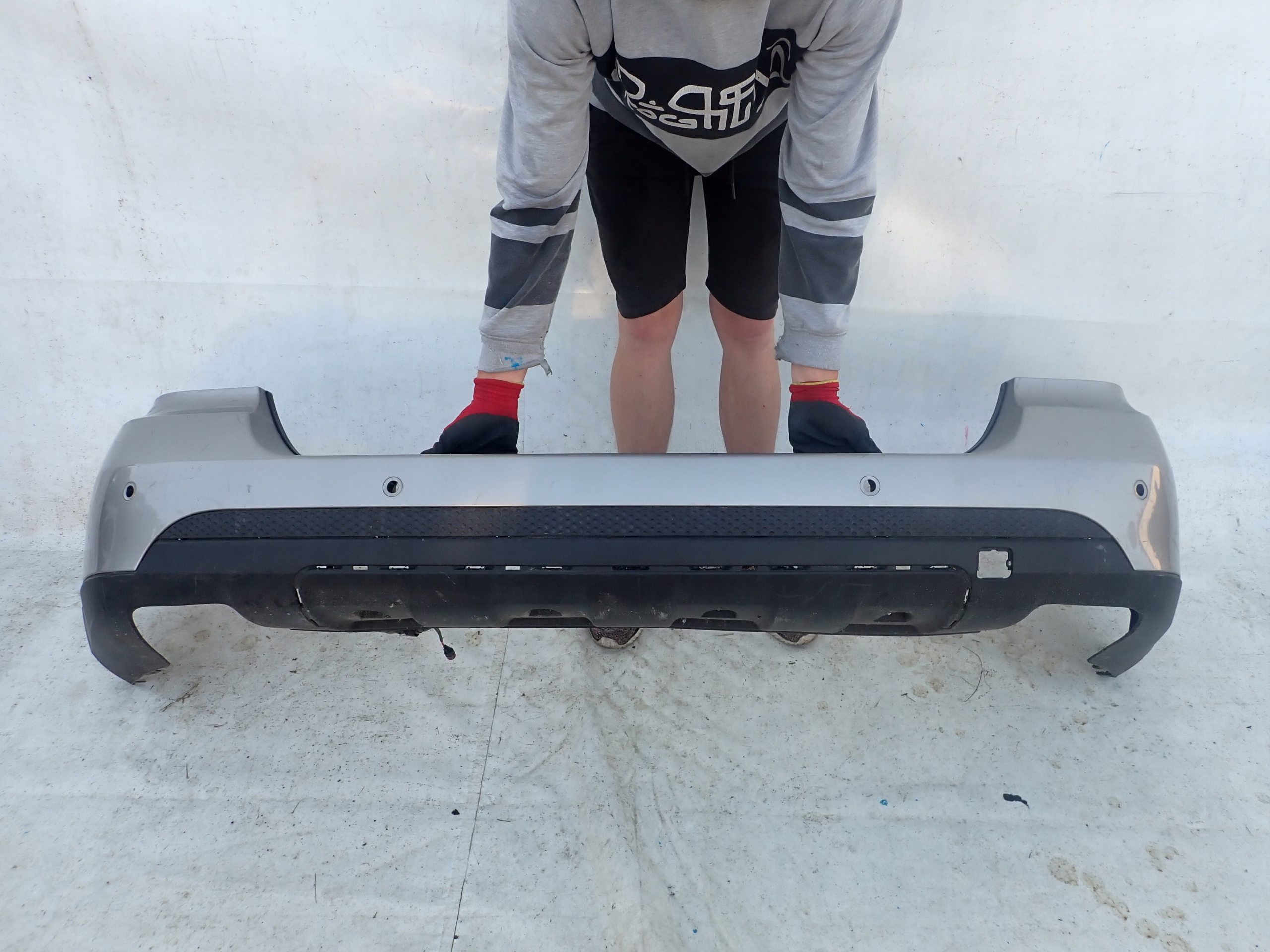 MERCEDES ML II 2 W164 05-08 bumper rear part rear PDC